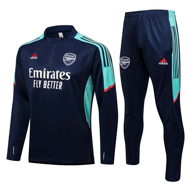 Sweatshirts Arsenal 2022 Blau Grün Günstige Fußballtrikots